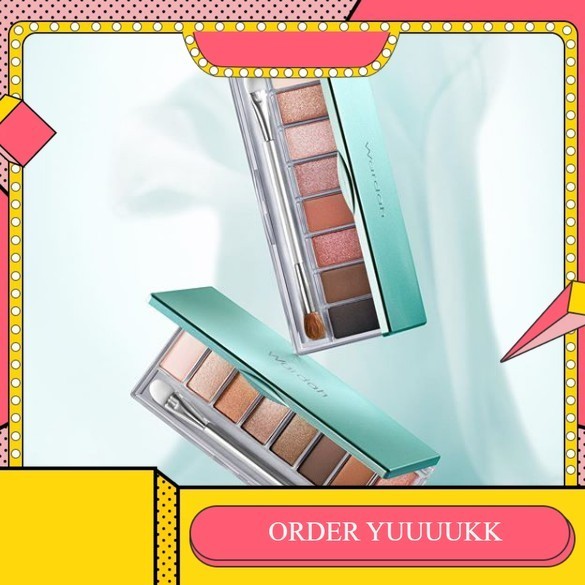 (OYU) wardah eyeshadow pallete