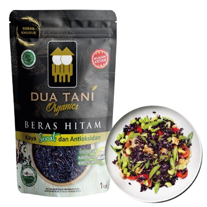 

Beras Hitam Organik Dua Tani 1kg