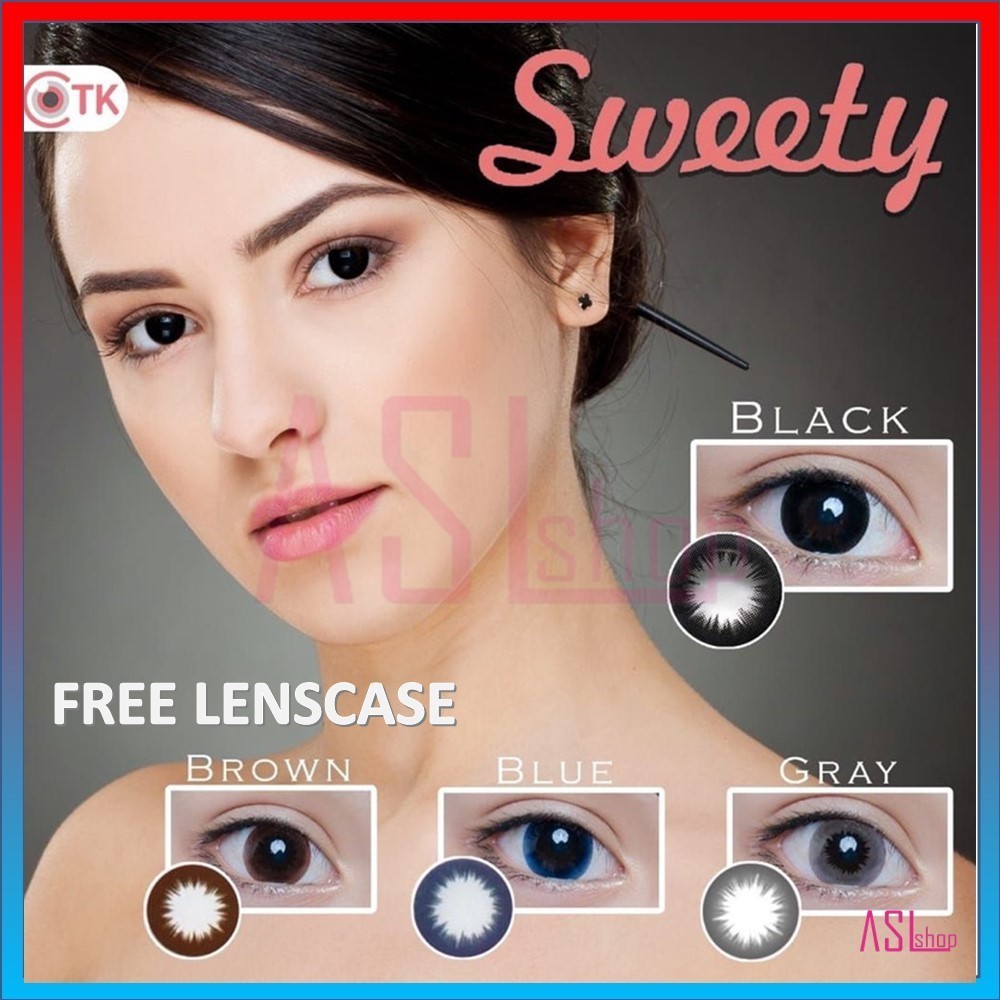 SOFTLENS SWEETY (NORMAL) BY CTK / Soflens Softlen Soflen Big Eyes 15 mm
