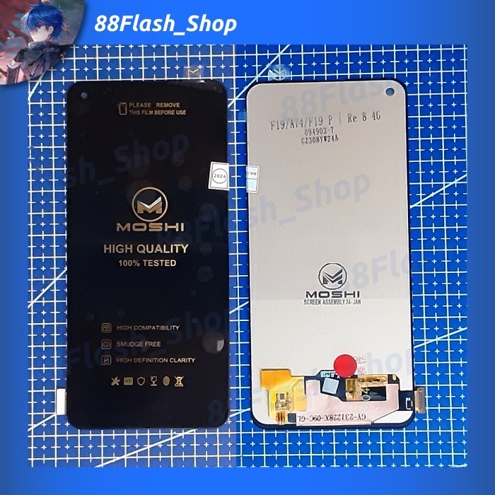 LCD + TouchScreen Oppo A74 4g / A95 4g / Realme 8 4g (Not fingerprint) - Original MOSHI