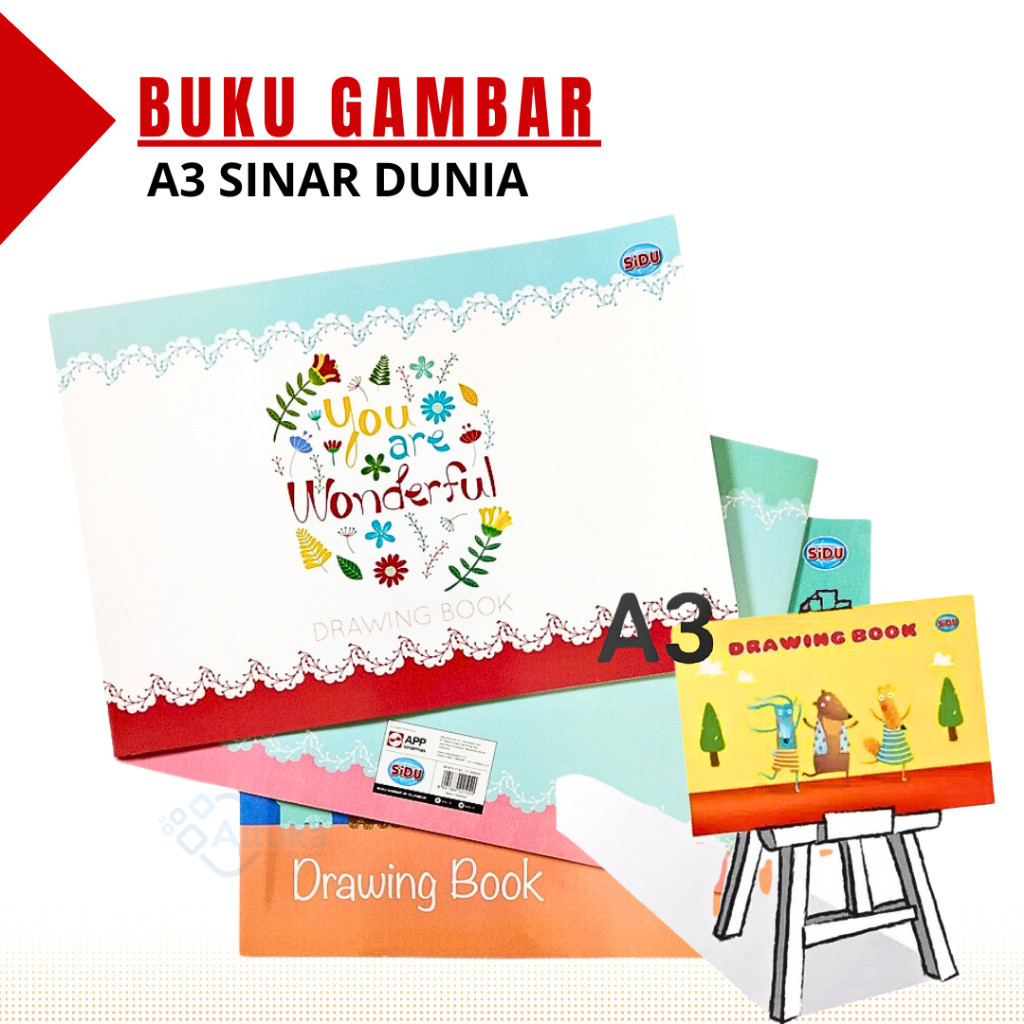

Buku Gambar / Drawing Book A3 Sinar Dunia