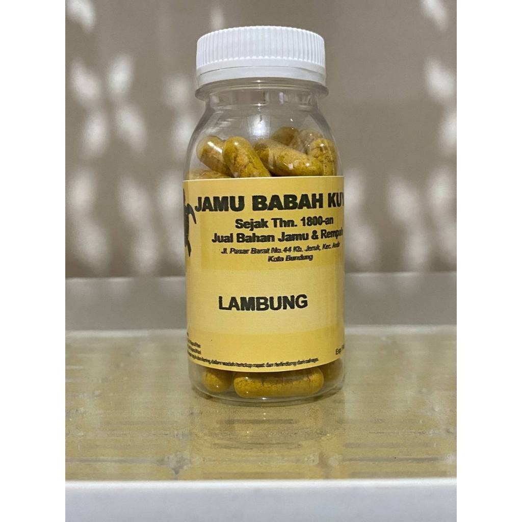

Hemat Beli 2 Botol Jamu Babah Kuya - Asam Lambung/Maag/Gerd (50 Kapsul) Herbal