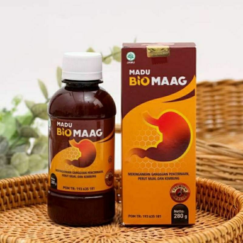 

MADU BIOMAAG Asli Original Madu Herbal Mengatasi Maag Kronis, Asam Lambung, Gerd