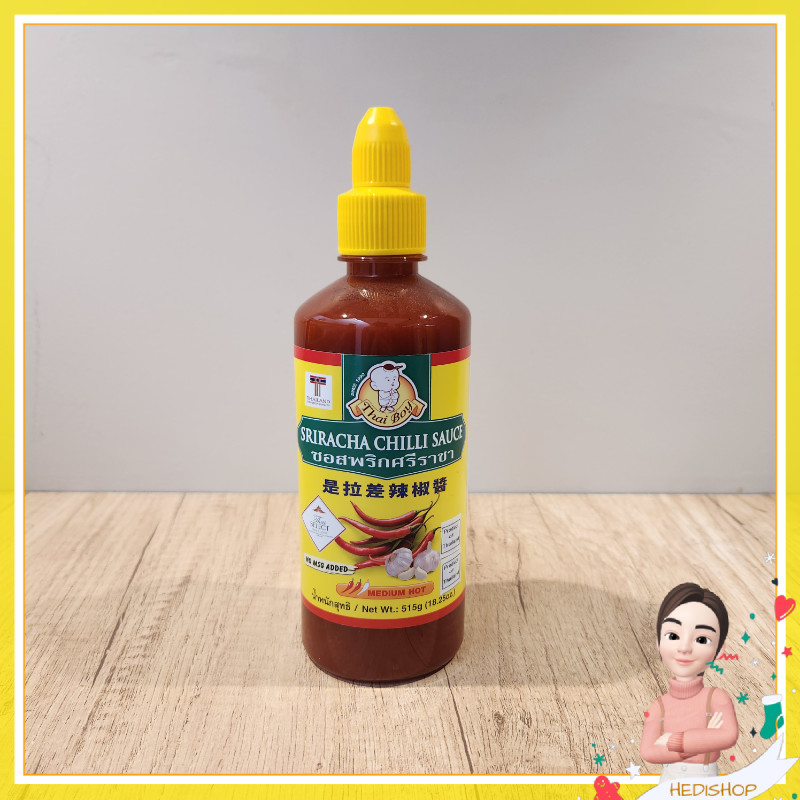 

THAI BOY SRIRACHA CHILI SAUCE 515 GR SAUS CABE MEDIUM HOT / sambal sriracha