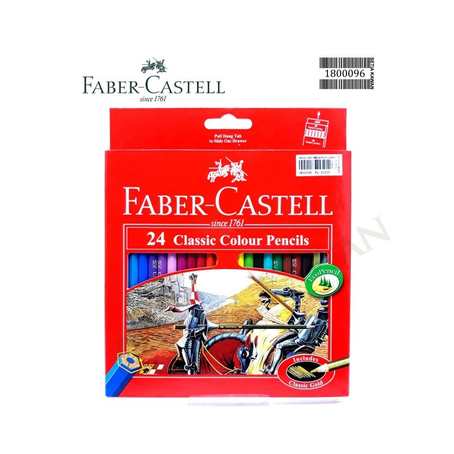 

✨LARIS✨ -Pensil Warna Faber Castell 24 Classic