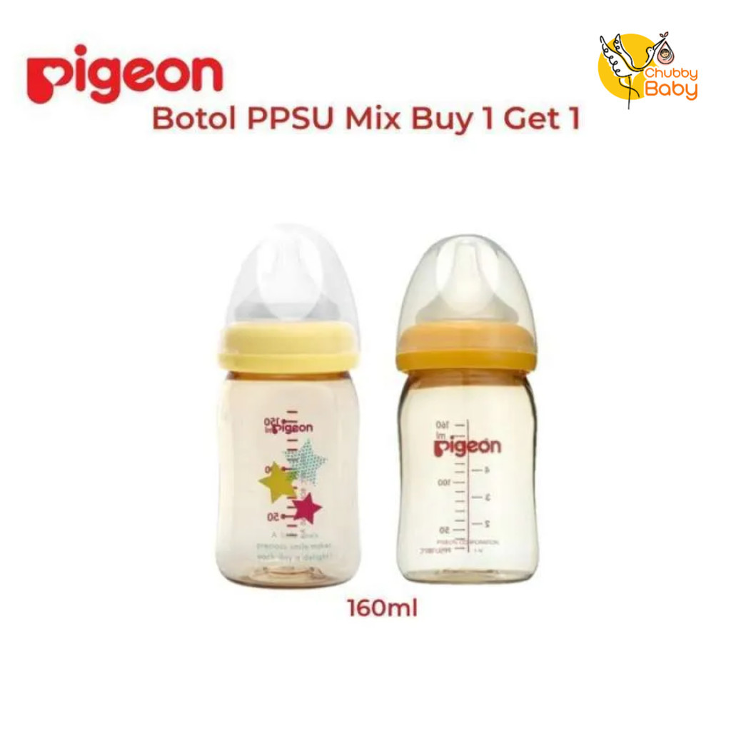 Pigeon - PPSU Bottle Wide neck 160ml BUY 1 GET 1