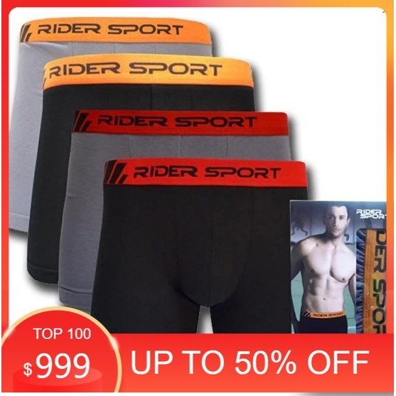 Spesial - Boxer Rider Sport R 763 B Celana dalam pria R763B vc