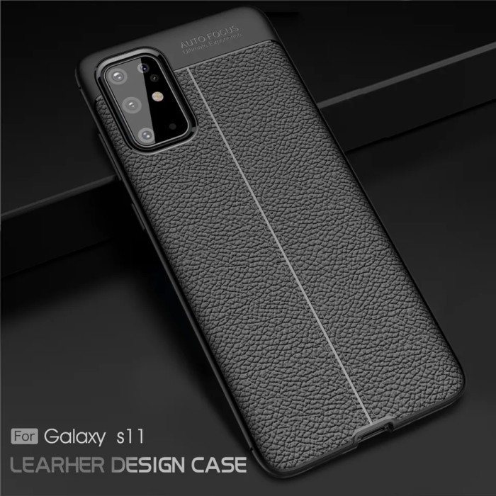 CASE SAMSUNG S20 S20FE S20 PLUS S20 ULTRA AUTOFOCUS KULIT CARBON ORI