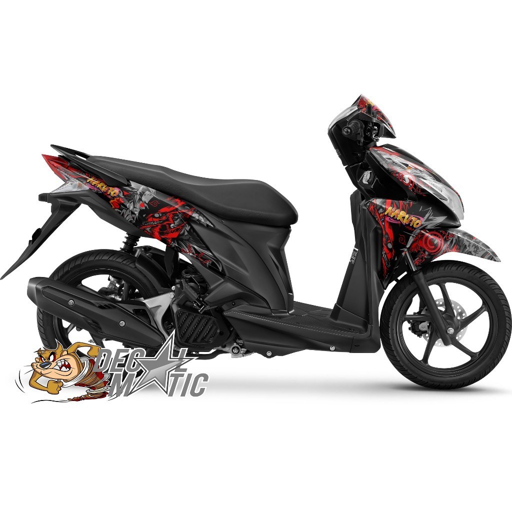 Stiker Vario Techno Full Body Decal Full Body Vario 125 Old Techno 125 PGMFI 2011-2014  - Naruto Kyu