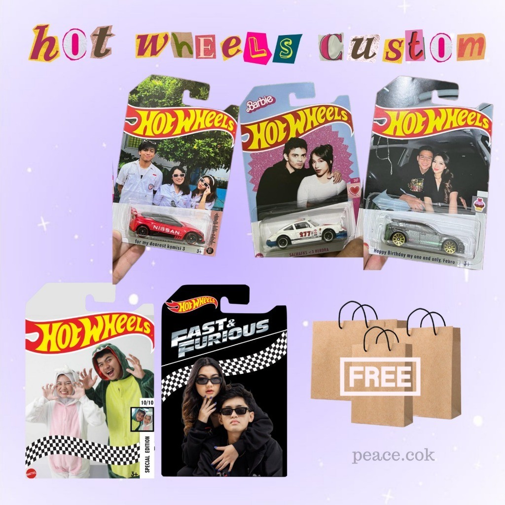 KEREN Hot Wheels Custom Foto + Mobil Motor Hotwheels PRO+