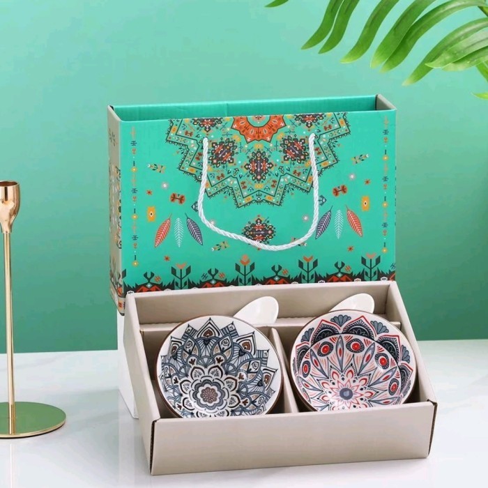 

✨LARIS✨ -Mangkok hampers lebaran idul fitri /parcel lebaran / parcel idul fitri - 2 BOWL + SENDOK