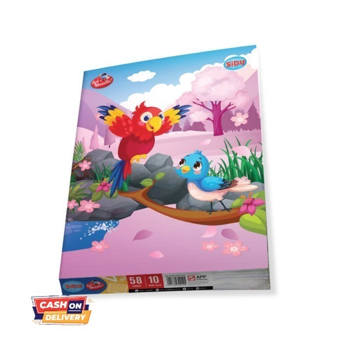 

✨LARIS✨ -SiDU Buku Tulis 58 Lembar