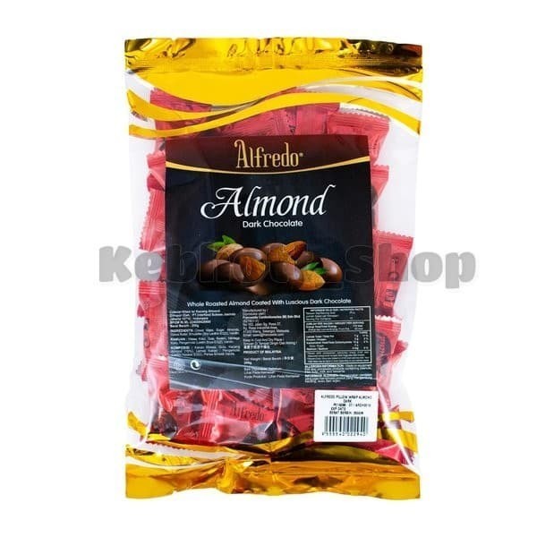 

GL Alfredo Almond Dark Chocolate 200gr | Cokelat Hitam Kacang Almon