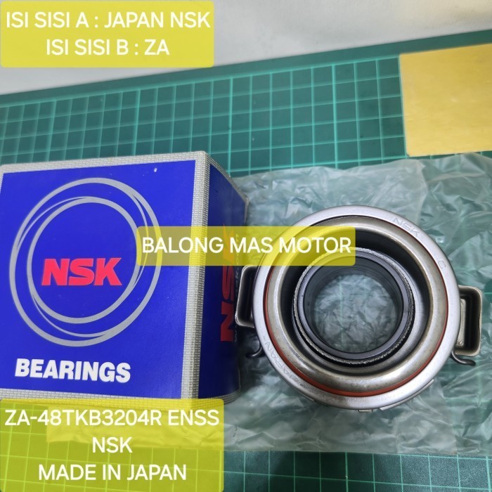 CLUTCH RELEASE BEARING DRIK LAKER KOPLING ZA-48TKB3204R ENSS NSK MADE IN JAPAN ( JAPAN NSK / ZA ) PA