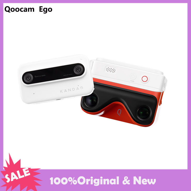 

Kandao qookam kamera Stereo 3d, teropong 4k adaptasi Vr, tampilan gambar stereoskopik