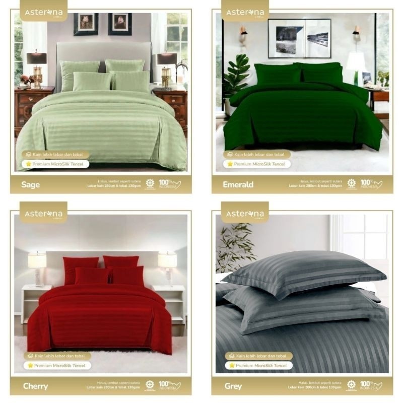 BEDCOVER + SPREI KATUN IMPORT MIKROTENSEL/KAIN MICRO SPREI HOTEL SPREI MEWAH