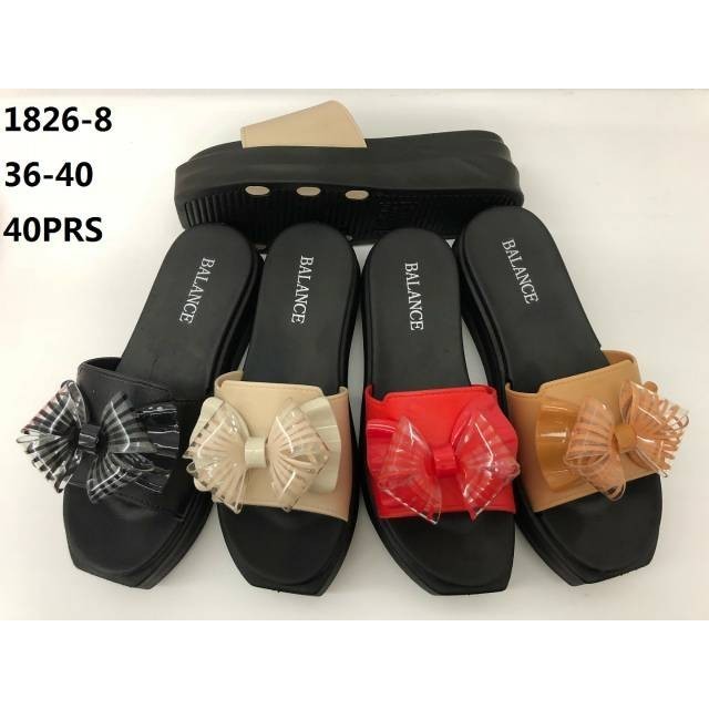JEMIMA- Wedges Wanita Import 1826 Pita Balance 6cm