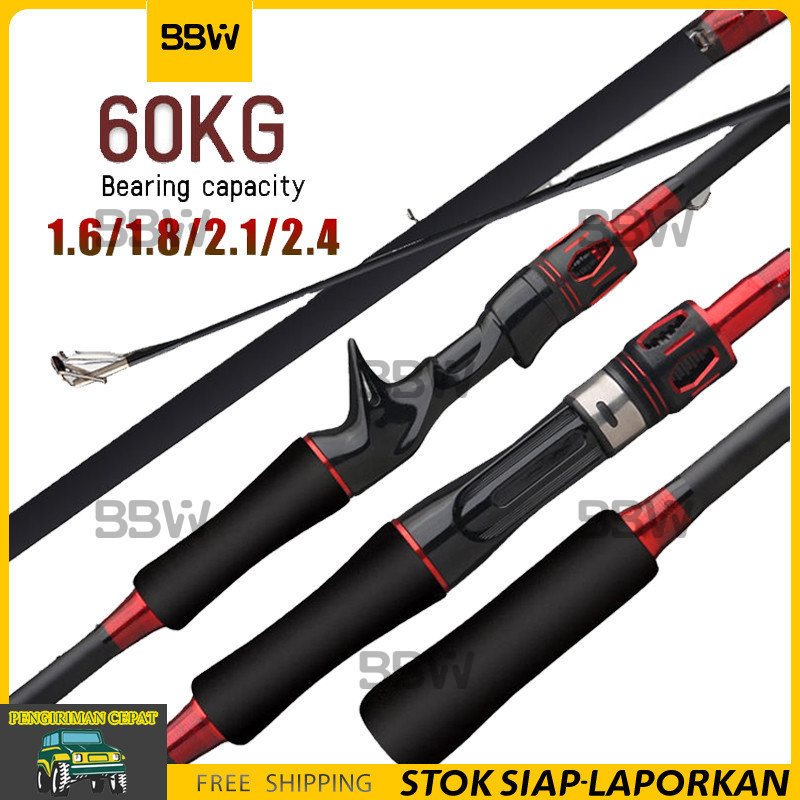 Joran pancing DAIWA Joran Baitcasting Portabel Joran spinning DAIWA joran rod Joran Pancing Carbon S