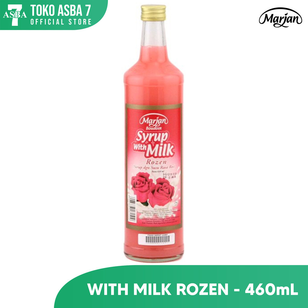 

MARJAN WITH MILK ROZEN 460ML