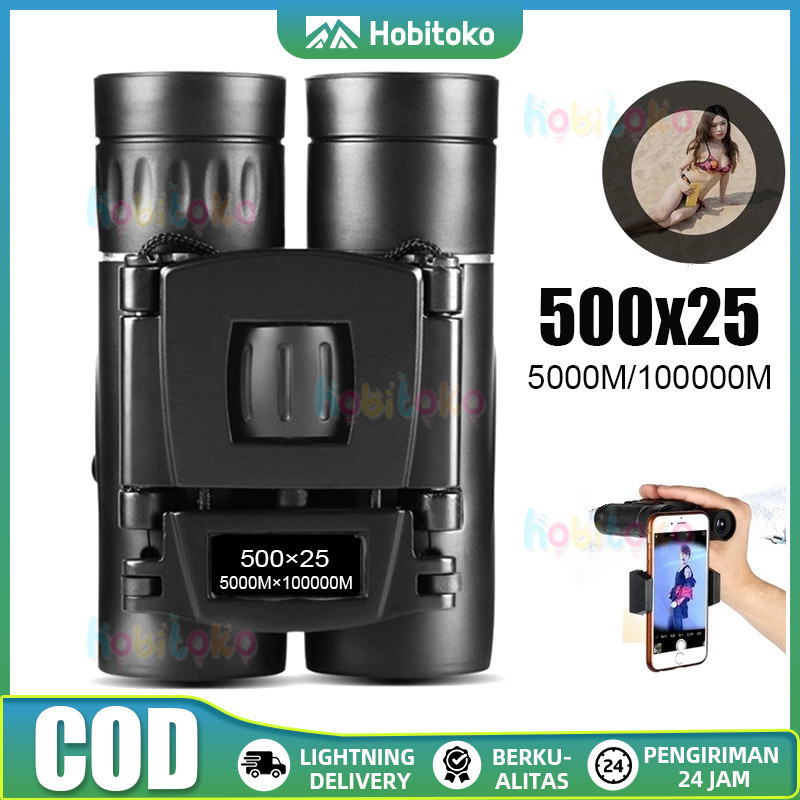 Teropong Teropong 500X25 Zoom HD 50000/100000M Teropong Lipat Teropong Teleskop Penglihatan Malam As