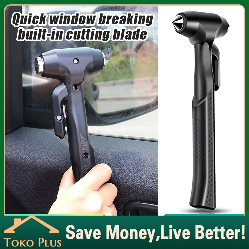2in1 Besar Pemecah Kaca Mobil Pemotong Sabuk Pengaman Mobil Untuk Keadaan Darurat / Safety Hammer Mi