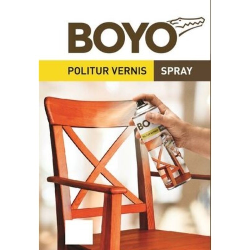 Boyo Politur Vernis Spray/ Cat Semprot Boyo Politur