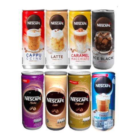 

[SR] Nescafe Kopi Kemasan Kaleng All Varian Rasa - 220/240 ml Per Pcs