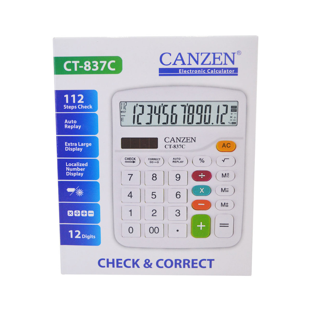 

KALKULATOR CANZEN CT-837C CANZEN CT-837C