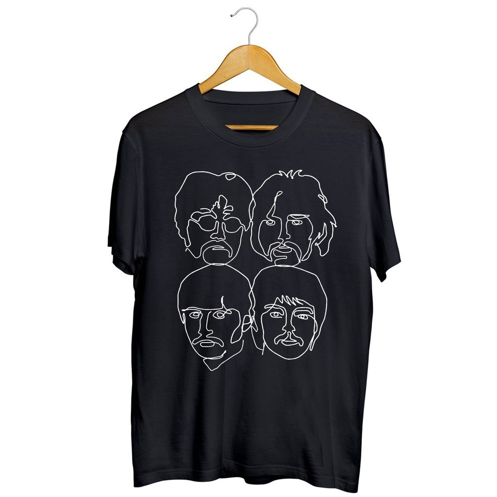 【COD】KAOS BAND THE BEATLES / BAJU DISTRO PRIA ORIGINAL/