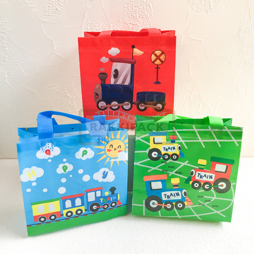 

Goodie bag snack tas hampers ultah anak train kereta api