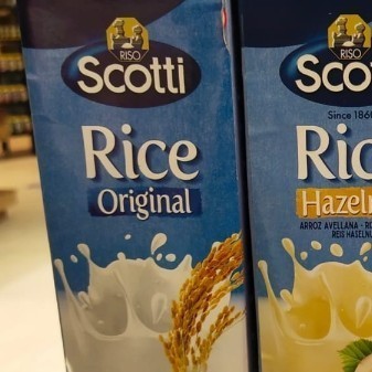 

riso Scotti rice milk original 1ltr susu beras