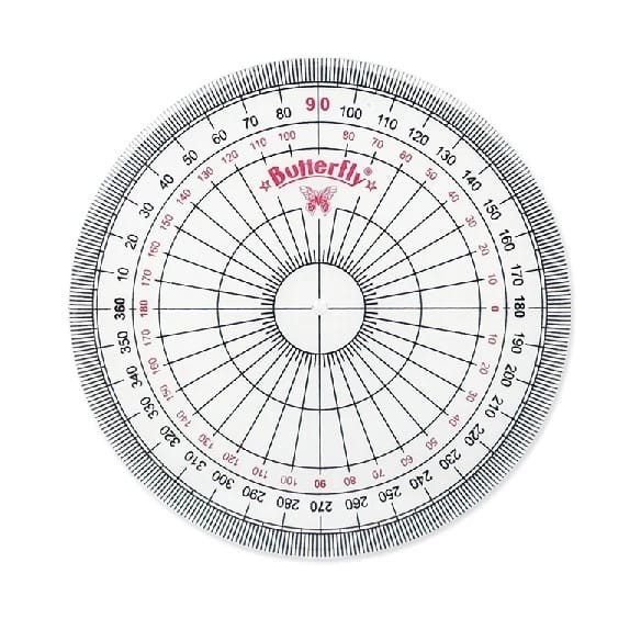 

Penggaris Busur Full 360 / 10cm Lingkaran Matematika Derajat