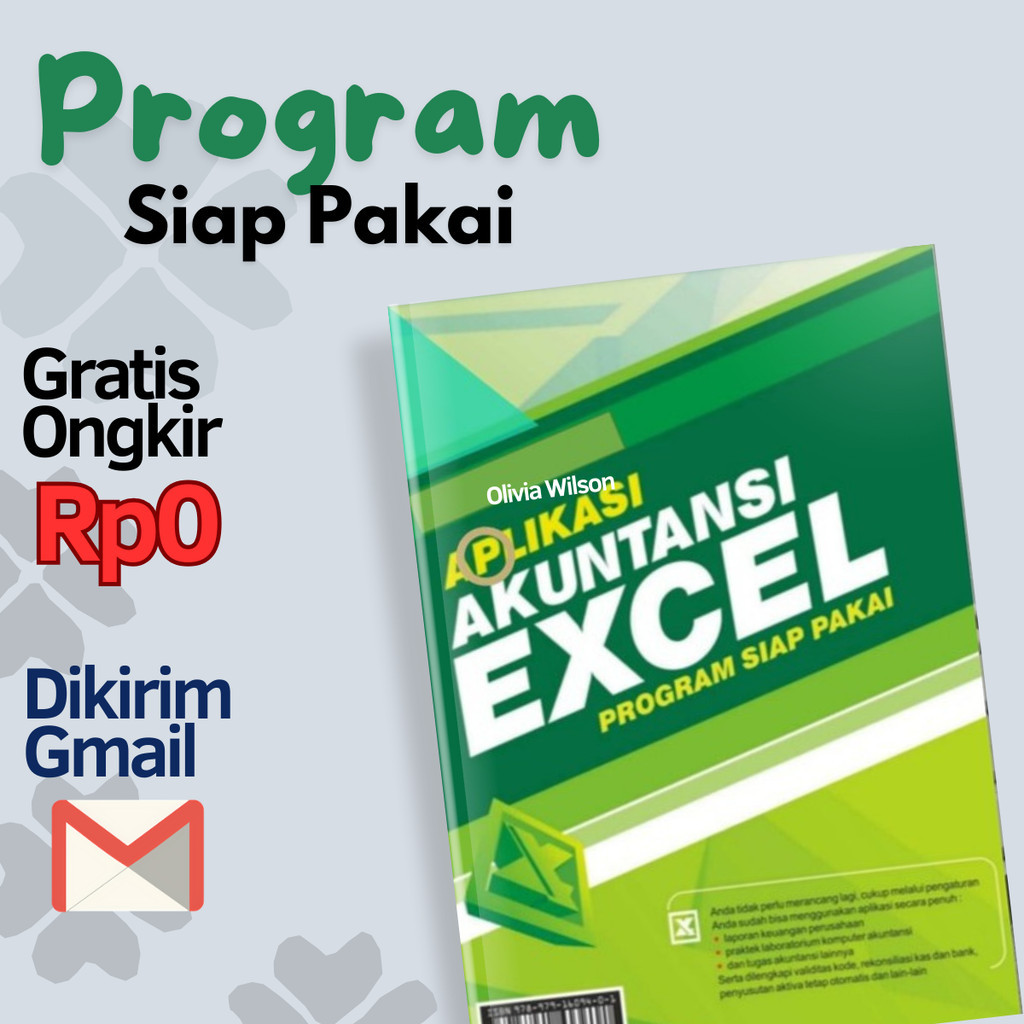 P02 APLIKASI AKUNTANSI EXCEL Program Siap Pakai - Aplikasi Akuntansi Format Excel Terintegrasi