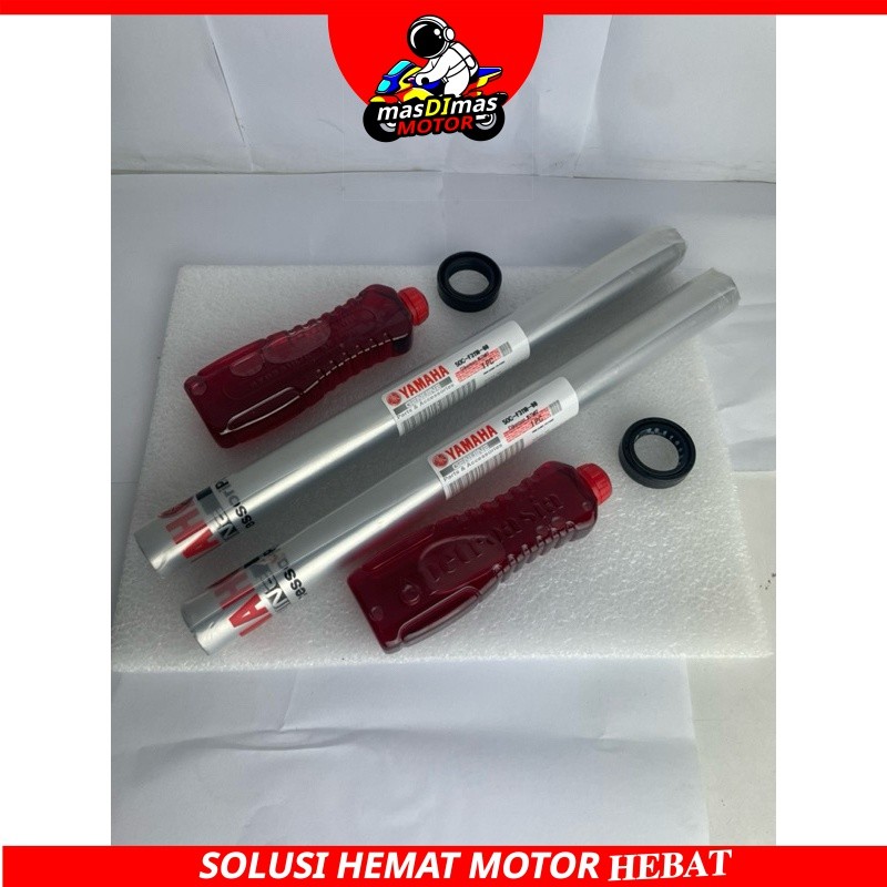 Paket As Shock Depan (50C) Buat Motor Jupiter Mx New/Baru dan Jupiter Mx 135 (sok+oli+seal)