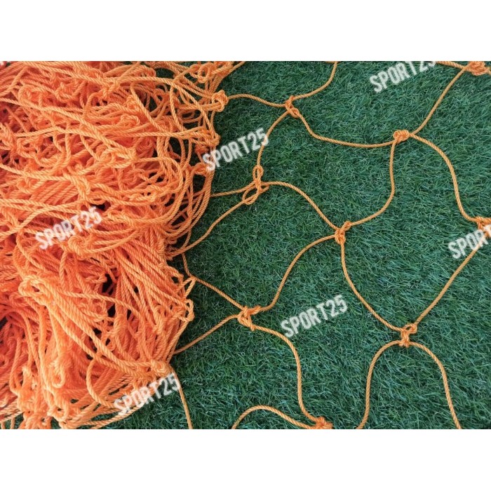 Jala / Jaring Gawang Bola Sepak 3 mm ukuran 10 M x 4 M Set 2 Gawang