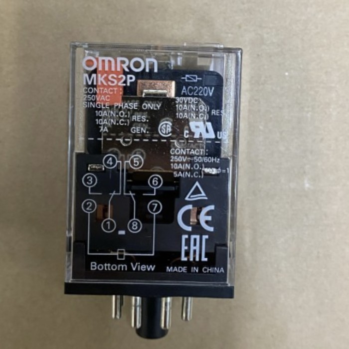 TC99 relay omron mks2p 220v original relay omron MKS2P 220v original omron