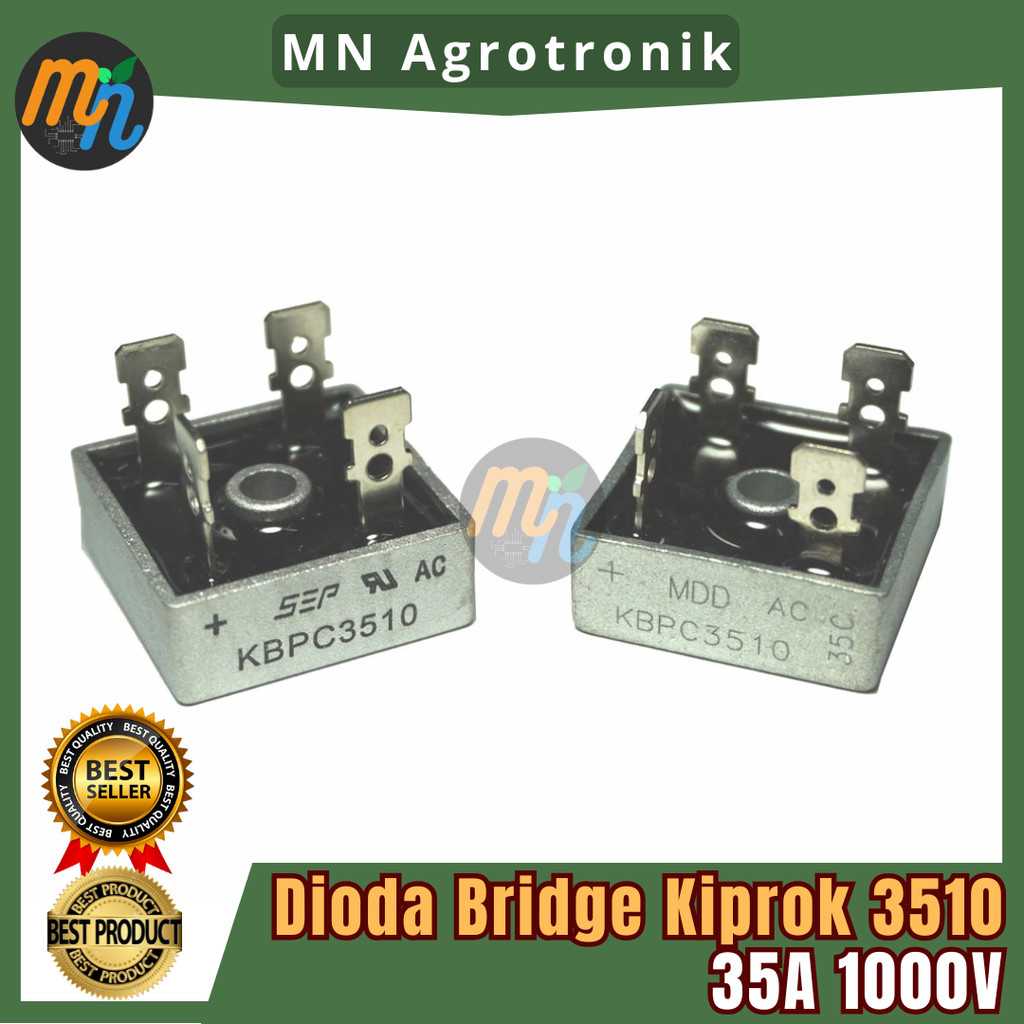 Dioda Diode Bridge Kiprok 3510 35A 1000V KBPC3510 - SEP-KW