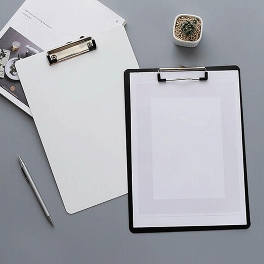 

File Folder Clipboard Simple A4 A5 A6 File Memo Test Paper Clip Board Writing Clamps Paper Holder Office School Supplies