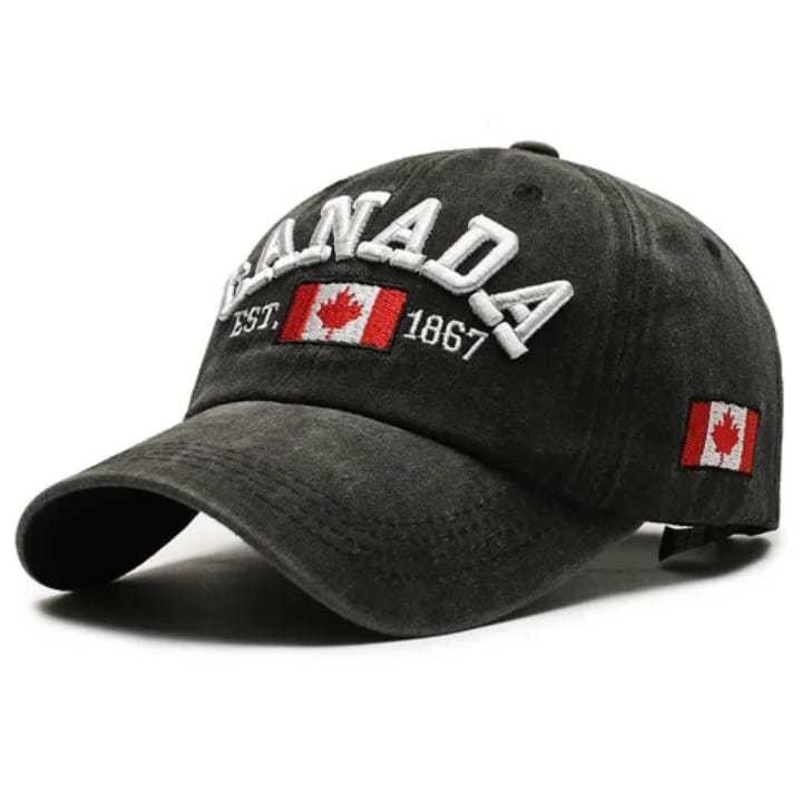 Topi Baseball Logo CANADA/ Baseball Hat CANADA Logo / Topi Bisbol PESONA TOPI