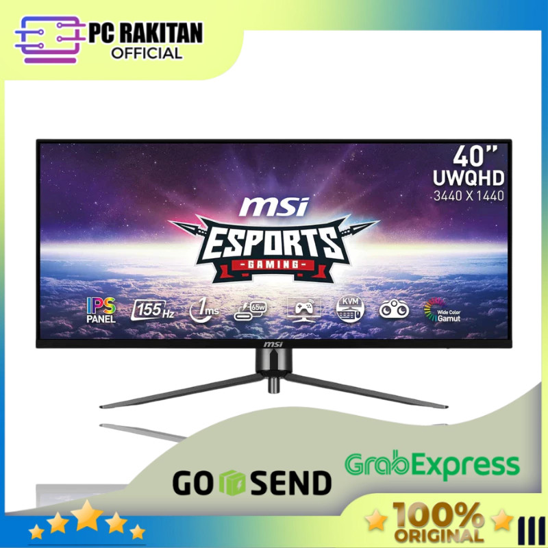 MSI MONITOR MAG401QR ULTRAWIDE 40 INCH IPS 155HZ