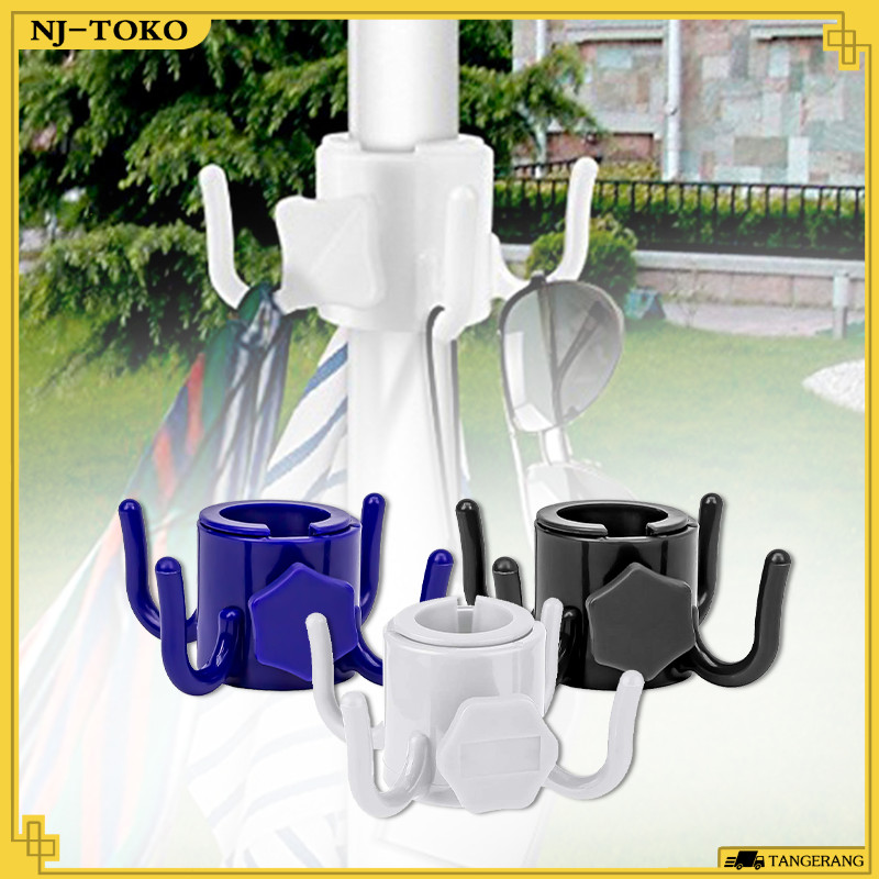Hook Payung Kerai Taman Plastik Kait Payung Kerai Taman Tahan Lama Untuk Diameter 25-32mm