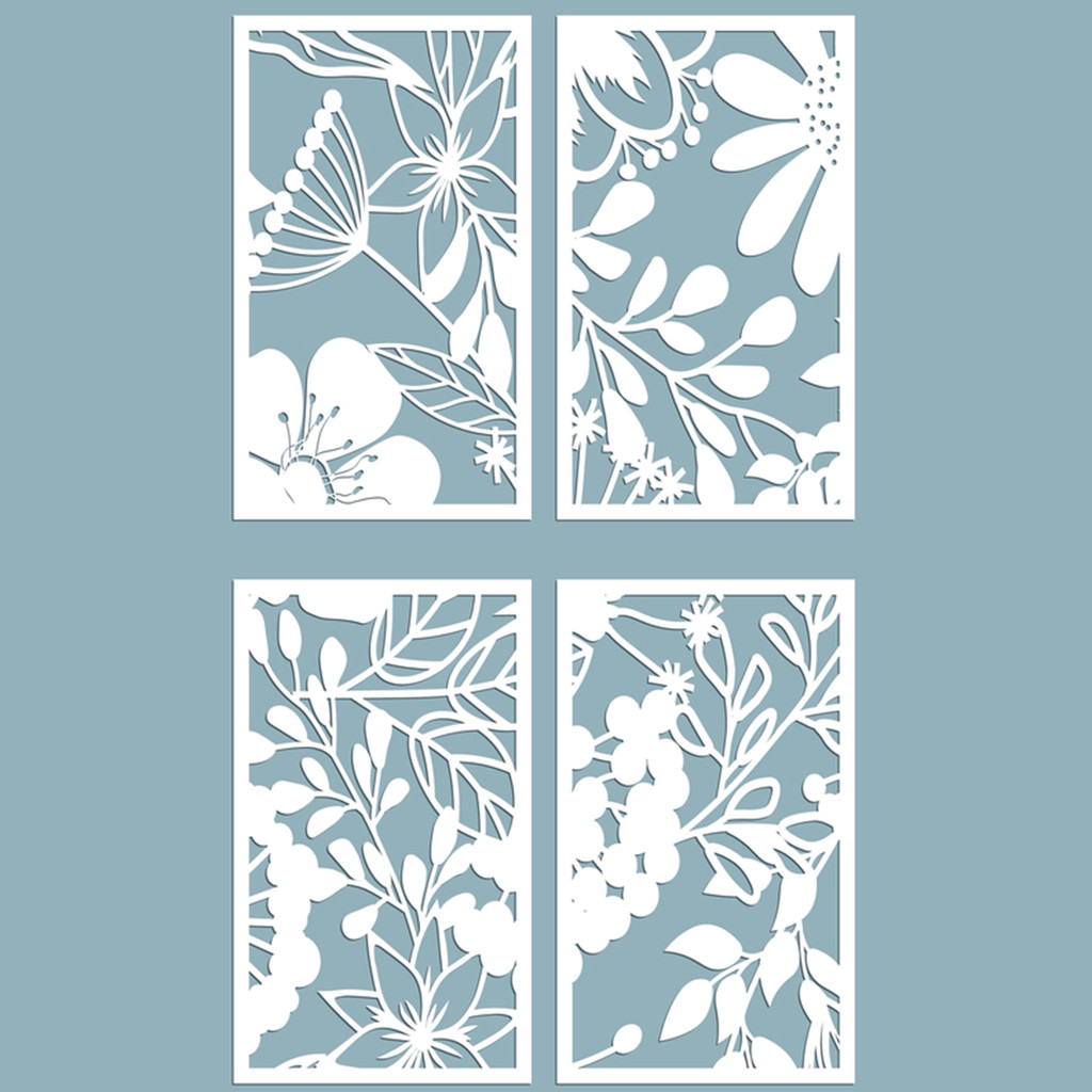 

Flower Background Frame Craft Paper Dies Cut Diy Handmade Mold Scrapbook for Card Making Stencils New Embossing Dies 2022