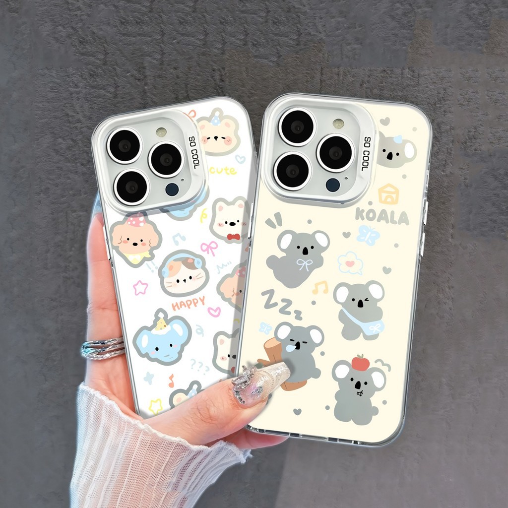 Happy Koala Printing cool case realme 8 4g 5g pro 11 5g c67 9 pro c65 c11 2020 2021 11 4g c12 c25 c1