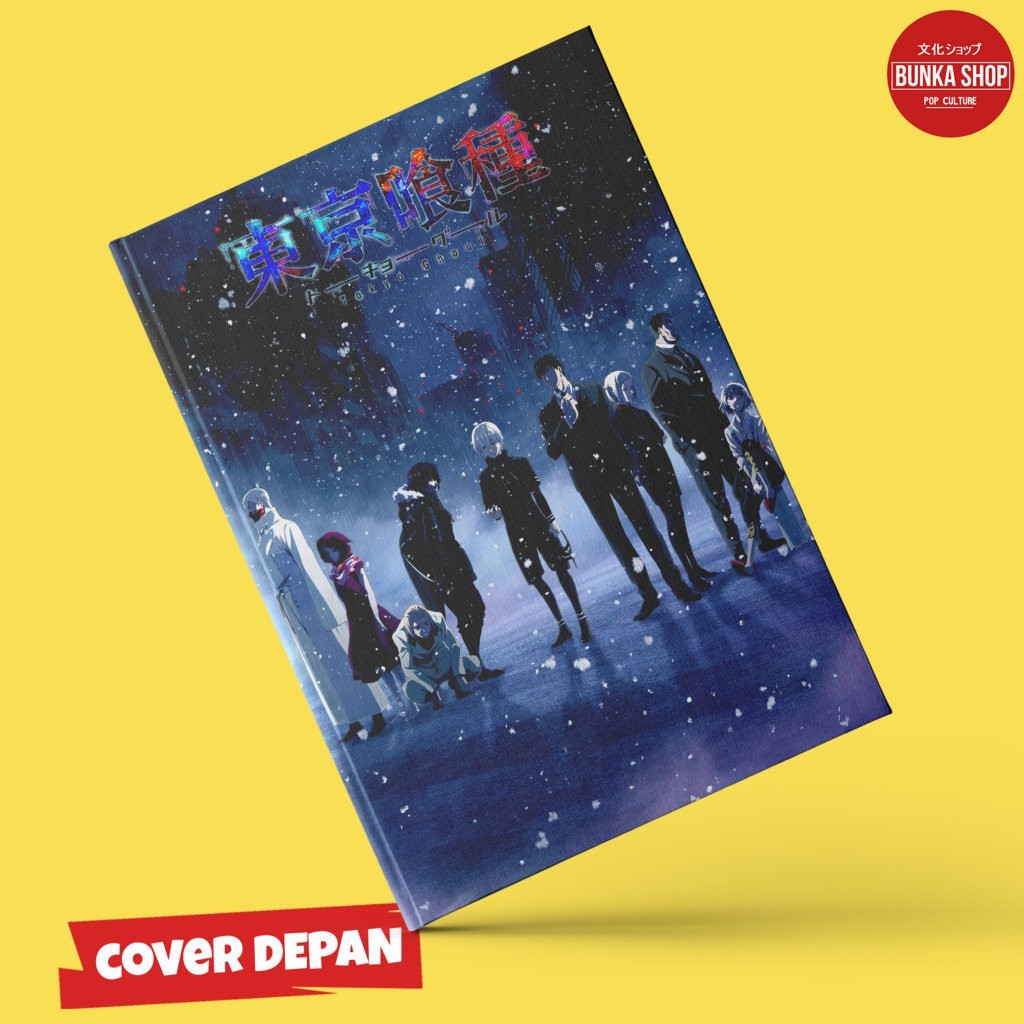 

Note Book Hardcover Anime Tokyo Ghoul Ukuran A5 Buku Tulis Catatan Note Agenda Planner Jurnal Notebook Gift Couple