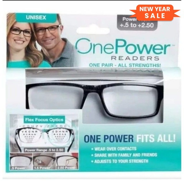 Kacamata Baca Plus Auto Focus Kaca Mata One Power Readers Ajaib Fokus Otomatis TERLARIS