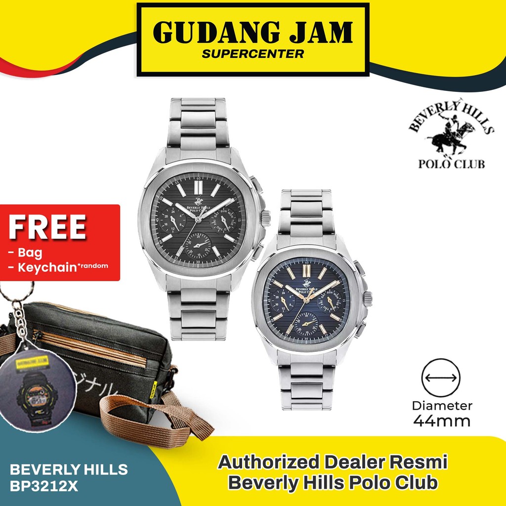 Jam Tangan Pria Polo Beverly Hills BP3212X