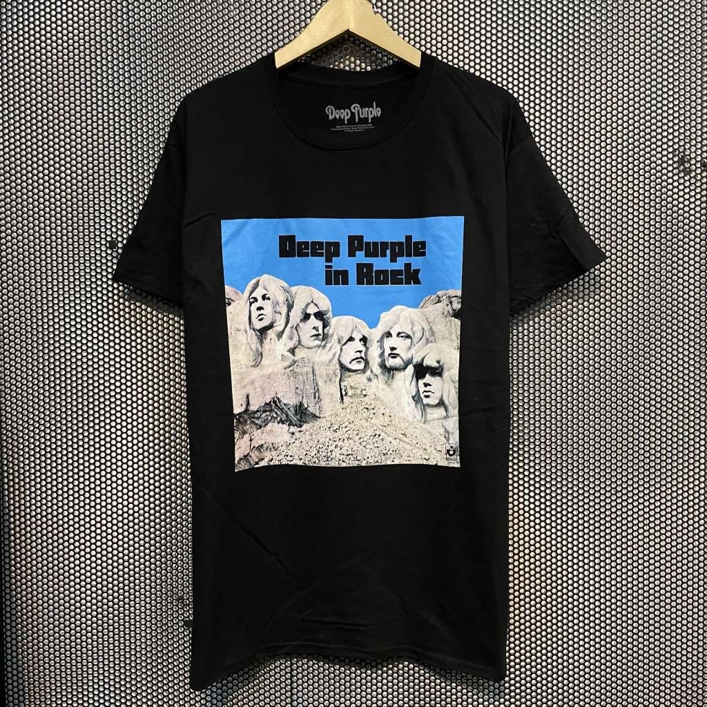 T Shirt Band Official DEEP PURPLE - IN ROCK Original