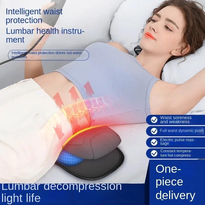 Lumbar massager airbag stretching lifting protecting the waist Household back traction curvature mul