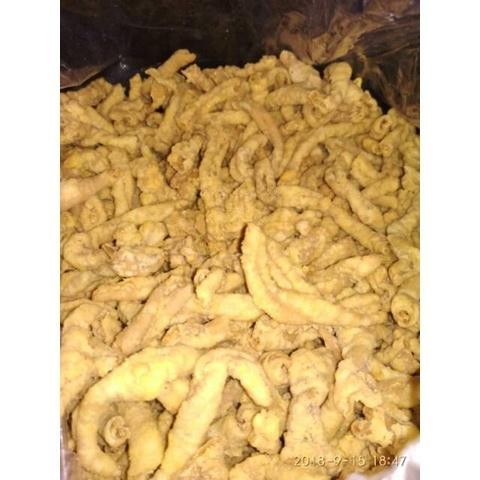 

AZ Cemilan KERIPIK USUS AYAM 1 KG MURAH KILOAN / USUS CRISPY ORIGINAL SNACK Kriukk snack Food Kering Makanan usus pedas sultan bandung - Asin 1kg