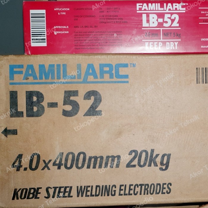 Kawat Las LB52  4MM  LB 52  4mm